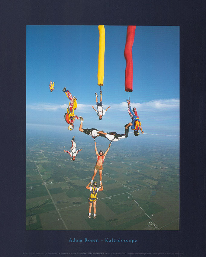 Kaleidoscope in the Sky by Adam Rosen - 10 X 12 Inches (Art Print ...