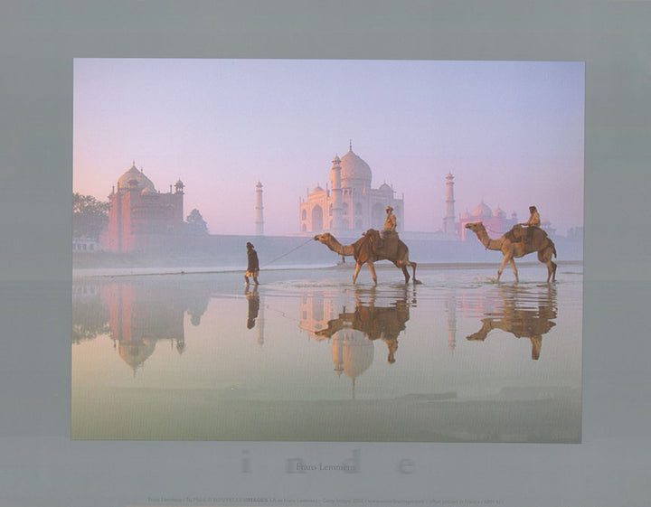 Taj Mahal by Frans Lemmens - 10 X 12 Inches (Art Print)