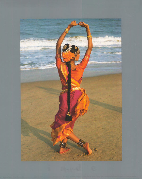 Indian Dancer by Elbaz & Dortes - 10 X 12 Inches (Art Print)