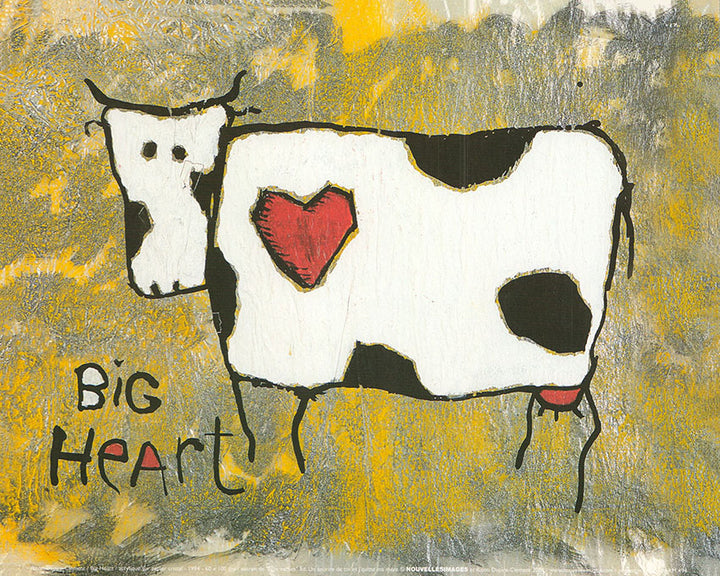 Big Heart by Riton Dupire Clément - 10 X 12 Inches (Art Print)