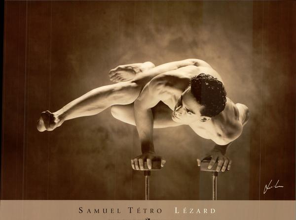 Samuel Tétro (Lezard) by Louis Ducharme - 18 X 24 Inches - Fine Art Poster.