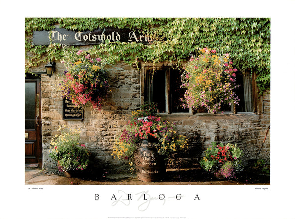 The Cotswold Arms by Dennis Barloga - 24 X 32 Inches (Art Print)