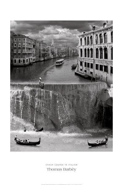 Crash Course in Italian by Thomas Barbey - 24 X 35 Inches (Art Print)
