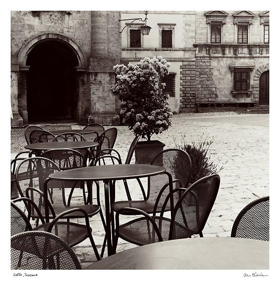 Caffe, Toscana by Alan Blaustein - 13 X 14 Inches (Art Print)