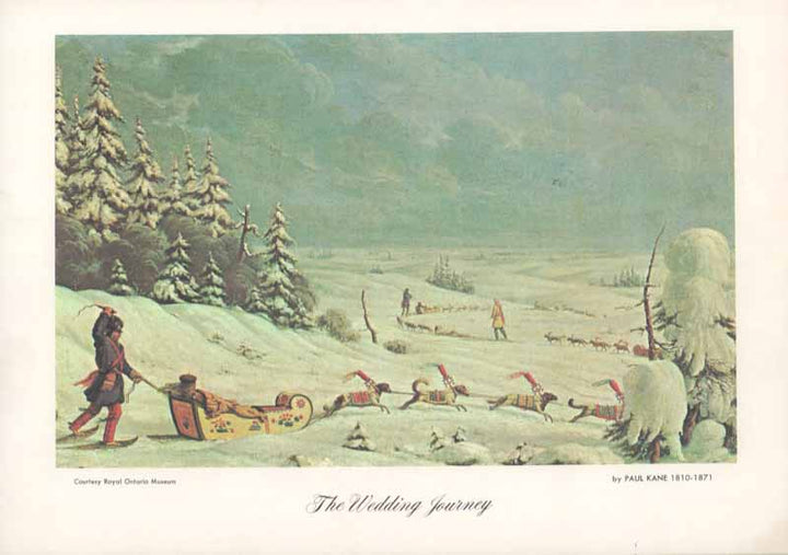 The Wedding Journey by Paul Kane - 8 X 11 Inches (Art Print Color)