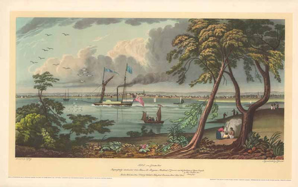 York from Gibralter Point by James Gray - 11 X 18 Inches (Art Print Color)