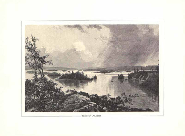 Muskoka Lake, 1864 by Unknow - 9 X 12 Inches (Art Print)