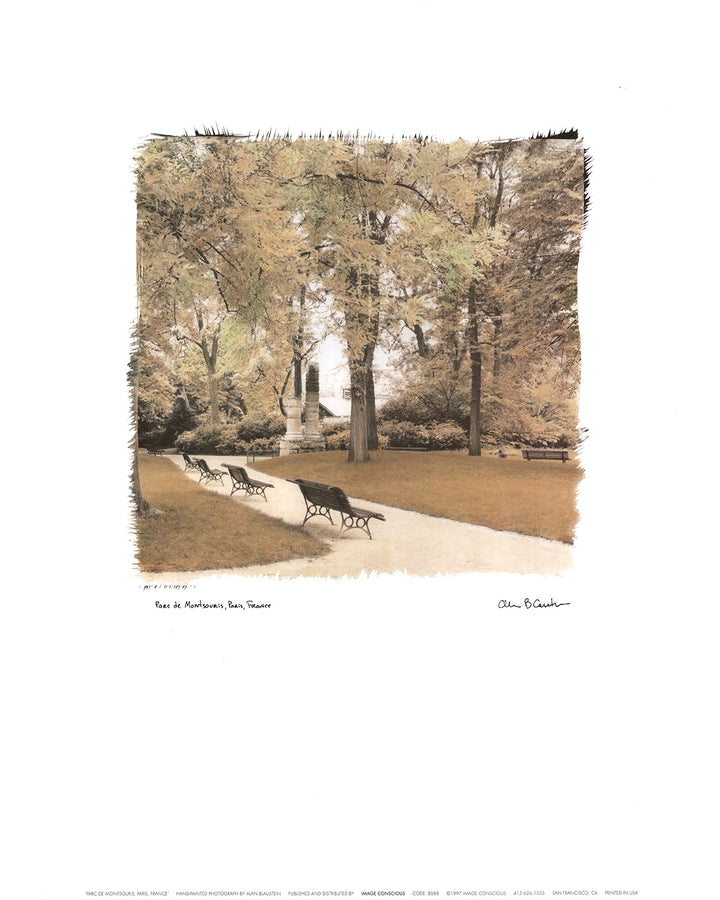 Parc de Montsouris, Paris, France by Alan Blaustein - 16 X 20 Inches (Art Print)