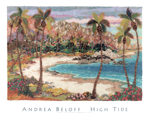 High Tide by Andrea Beloff - 27 X 35 Inches (Art Print)