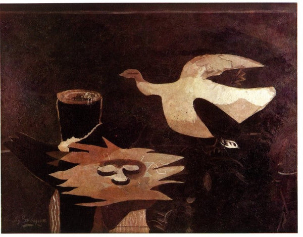 The Bird and its Nest, 1956 by George Braque - 10 X 12 Inches (Art Print)
