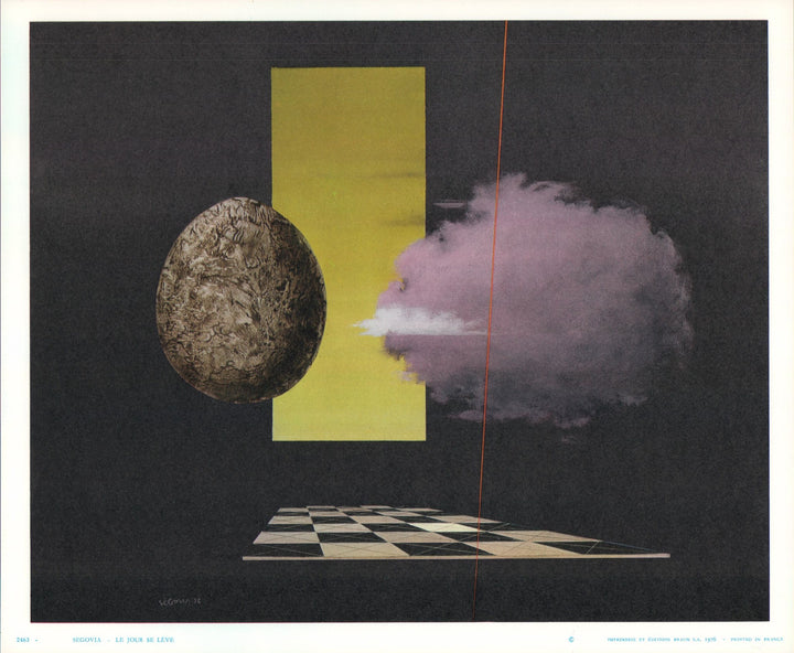 Daybreak, 1976 by Segovia - 10 X 12 Inches (Art Print)