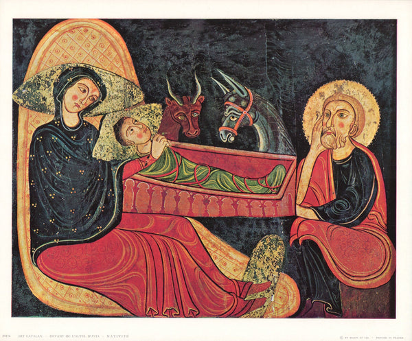 Nativity by Art Catalan - 10 X 12 Inches (Art Print)