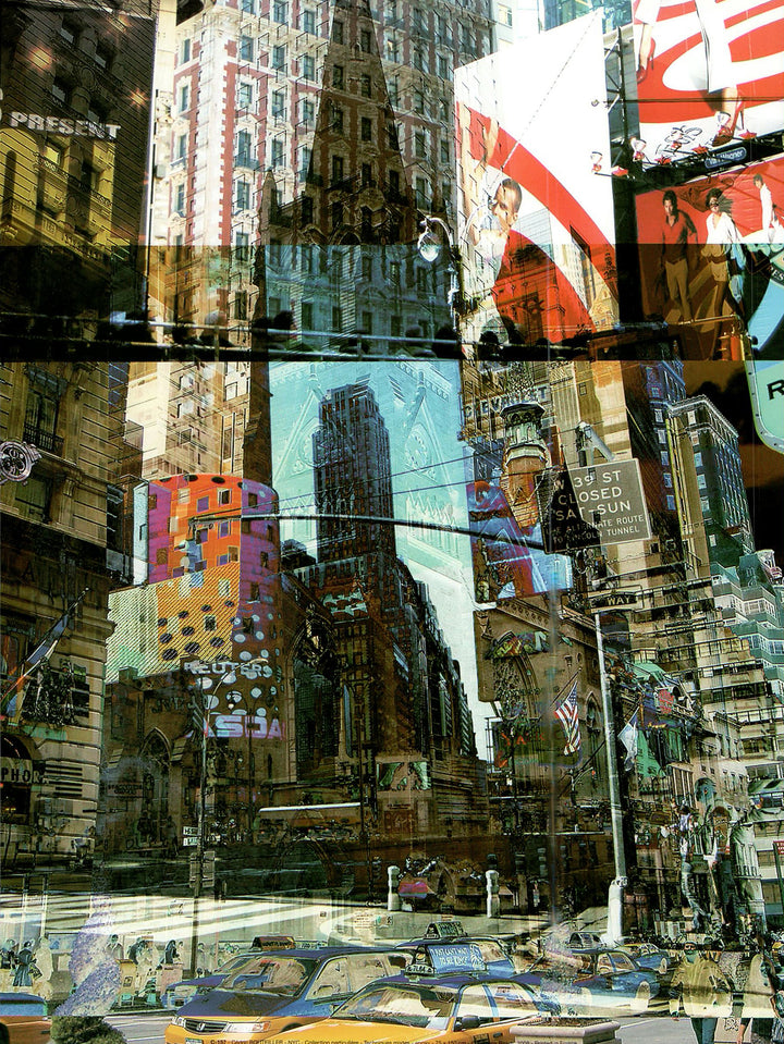 NYC by Cédric Bouteiller - 12 X 16 Inches (Art Print)