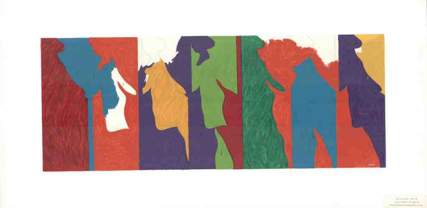 Clothed Woman by Michael Snow - 21 X 40 Inches (Silkscreen / Serigraph)