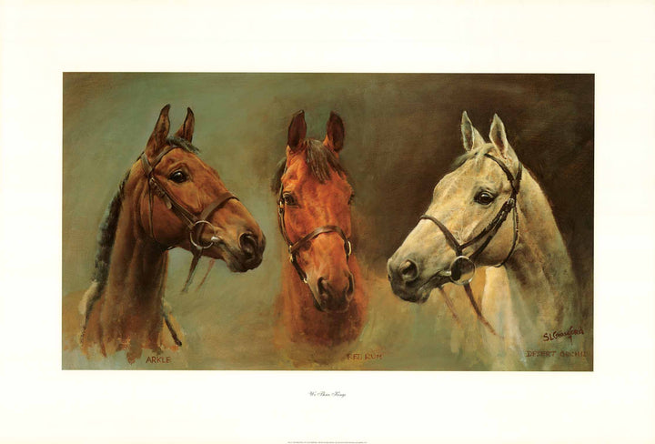 We Three Kings by Susan Crawford - 21 X 31 Inches (Art Print)