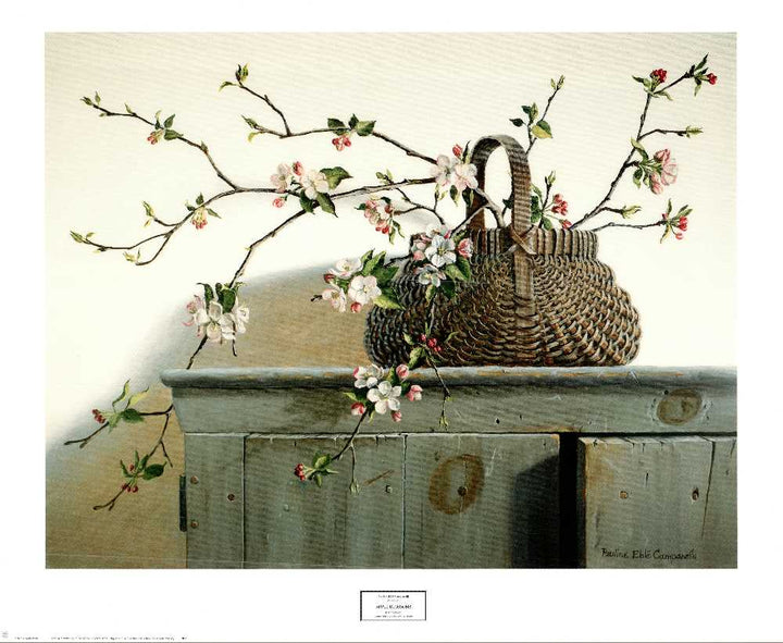 Apple Blossoms by Pauline Eblé Campanelli - 27 X 32 Inches (Art Print)