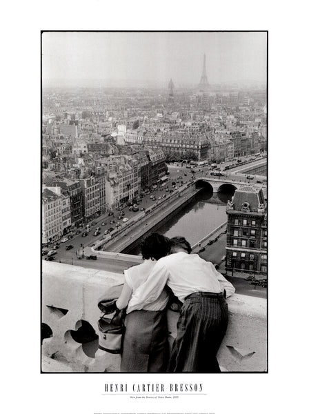 View from the Towers of Notre Dame,1955 by Henri Cartier-Bresson