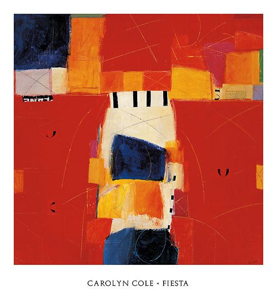 Fiesta by Carolyn Cole - 40 X 44 Inches (Art Print)