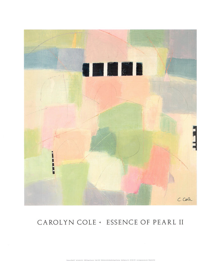Essence of Pearl II by Carolyn Cole - 18 X 21 Inches (Art Print)