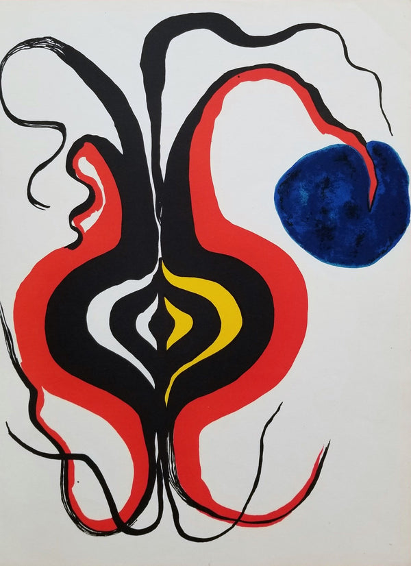 Bulbe, 1966 by Alexander Calder - 11 X 15 Inches (Lithograph)