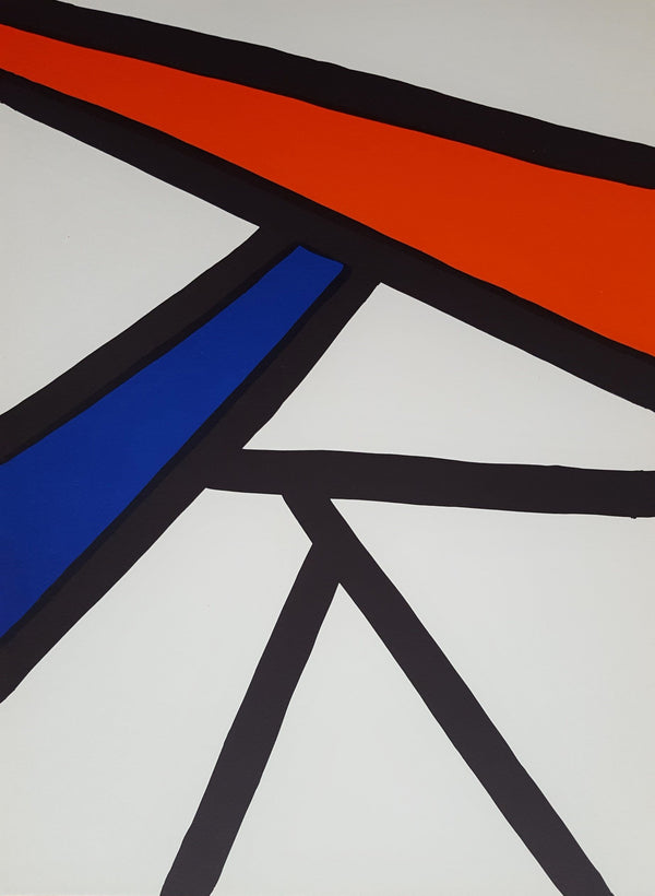 Intersections, 1968 by Alexander Calder - 11 X 15 Inches (Lithograph)