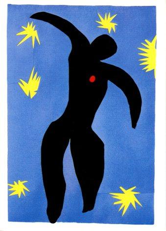 The Flight of Icarus, 1947 by Henri Matisse - 5 X 7 Inches (Greeting Card)