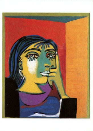 Dora Maar by Pablo Picasso - 5 X 7 Inches (Greeting Card)