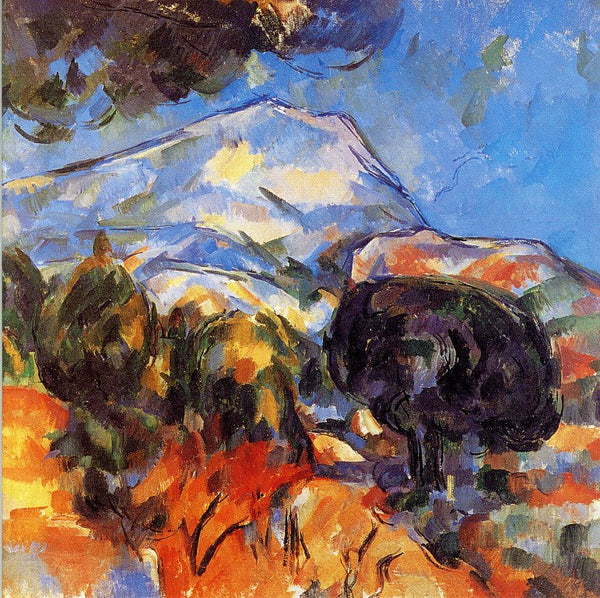 The Mont Sainte-Victoire seen from Lauves by Paul Cézanne - 5 X 7 Inches (Greeting Card)