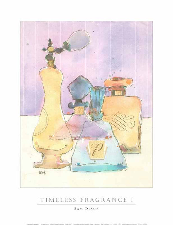 Timeless Fragrance I by Sam Dixon - 11 X 14 Inches (Art Print)