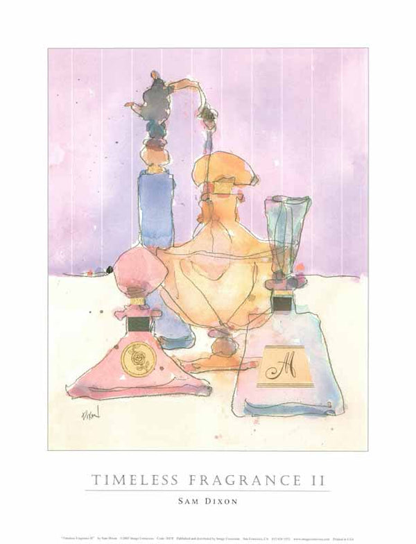 Timeless Fragrance II by Sam Dixon - 11 X 14 Inches (Art Print)