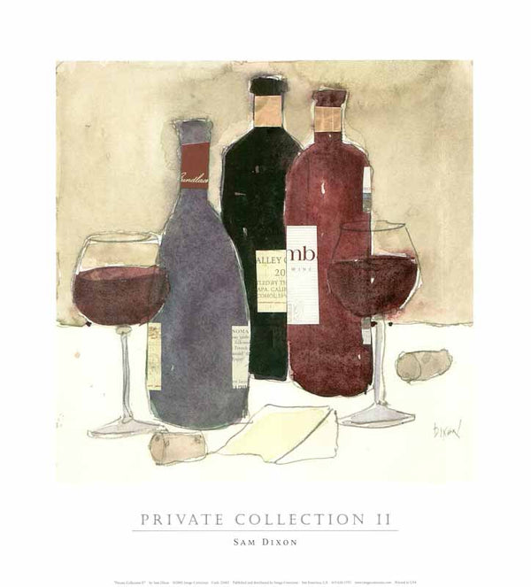 Private Collection II by Sam Dixon - 13 X 14 Inches (Art Print)