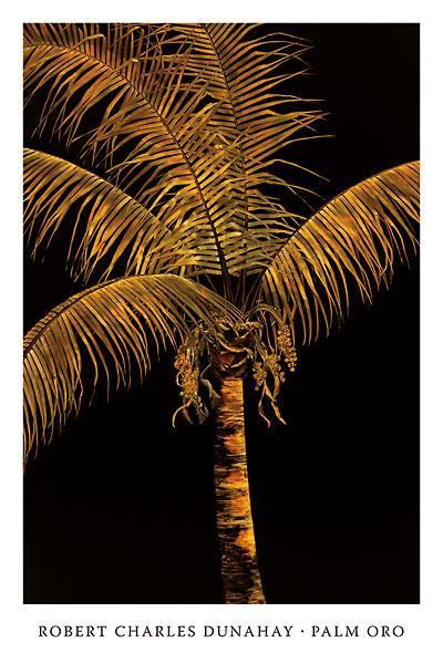 Palm Oro by Robert Dunahay - 24 X 36 Inches (Art Print)