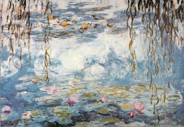 Nymphaeas by Claude Monet - 28 X 40 Inches (Art Print)