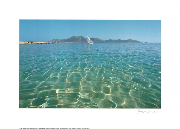 Crystal Waters by Yiorgos Depollas - 20 X 28 Inches (Art Print)