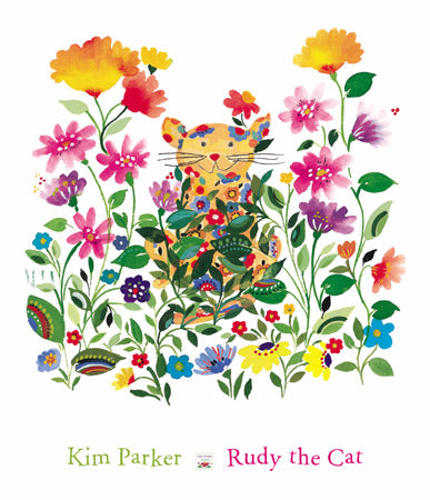 Rudy The Cat by Kim Parker - 12 X 14 Inches (Art Print)