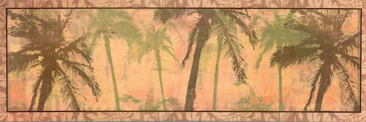 Transparent Palms I by Maura Kendrick - 12 X 36 Inches (Art Print)