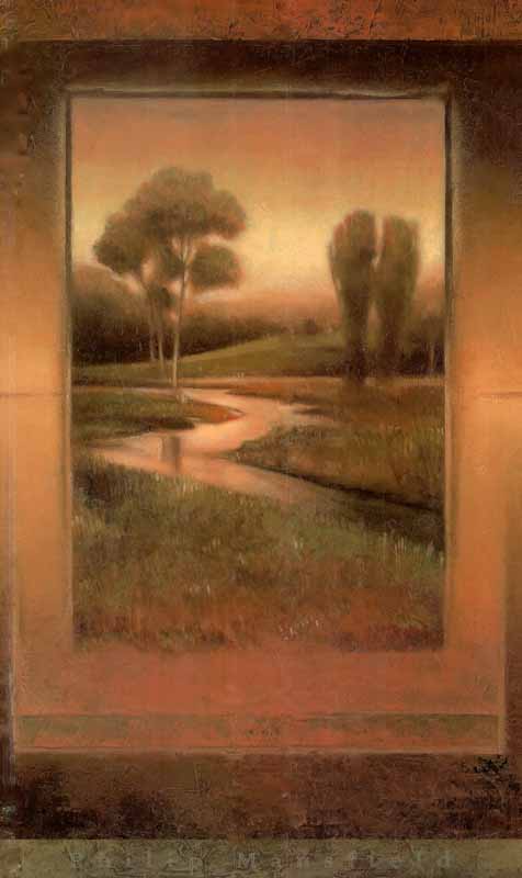 Golden Horizon II by Phillip Mansfield - 24 X 38 Inches (Art Print)