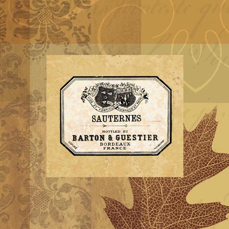 Barton & Guestier by Paula Scaletta - 12 X 12 Inches (Art Print)