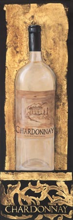 Chardonnay by Garden Street Gallery - 8 X 24 Inches (Art Print)