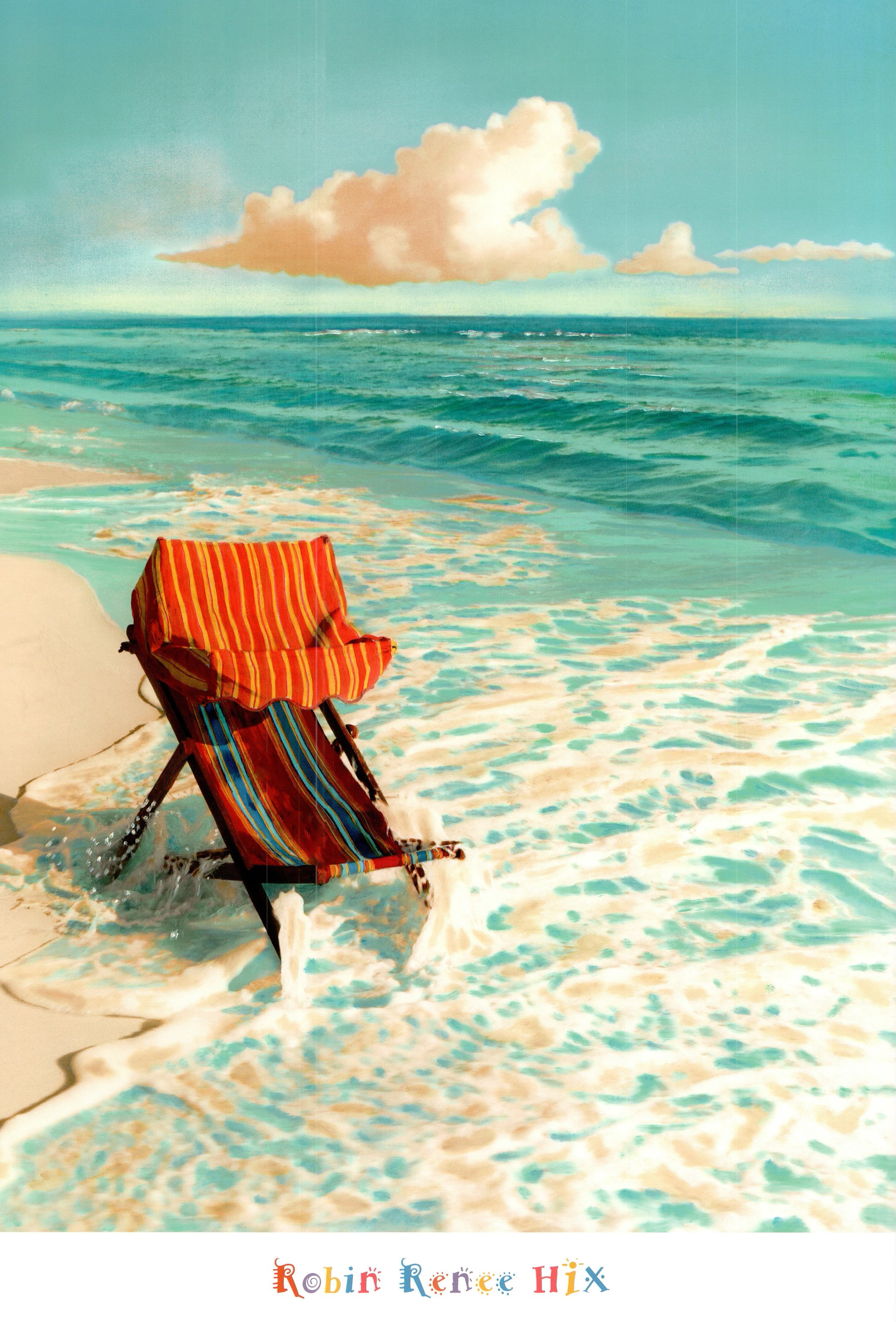 Rabon Renei Blue Sky Splash by Robin Renee Hix- 26 X 18 Inches (Art Print ...