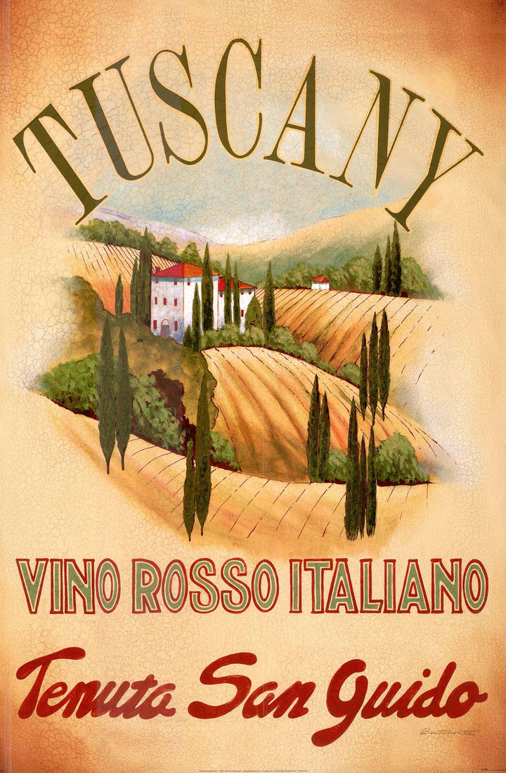 Tuscany by Val Bustamonte- 24 X 36 Inches (Art Print)