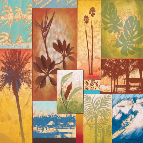 Trade Winds by Val Bustamonte- 27 X 27 Inches (Art Print)