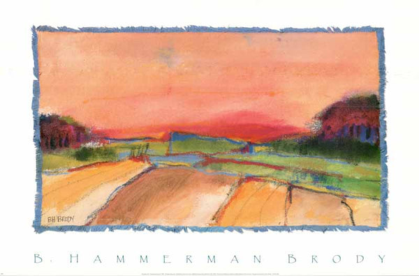 Sky Song by B. Hammerman Brody - 24 X 36 Inches (Art Print)