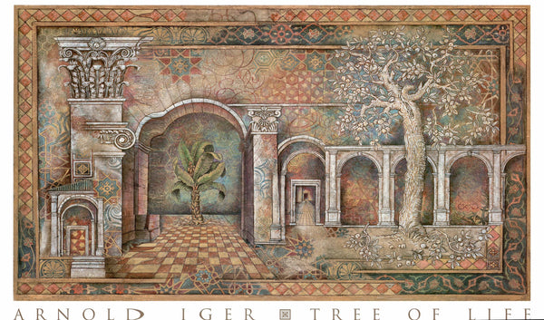 Tree of Life by Arnold Iger - 38 X 58 Inches (Art Print)