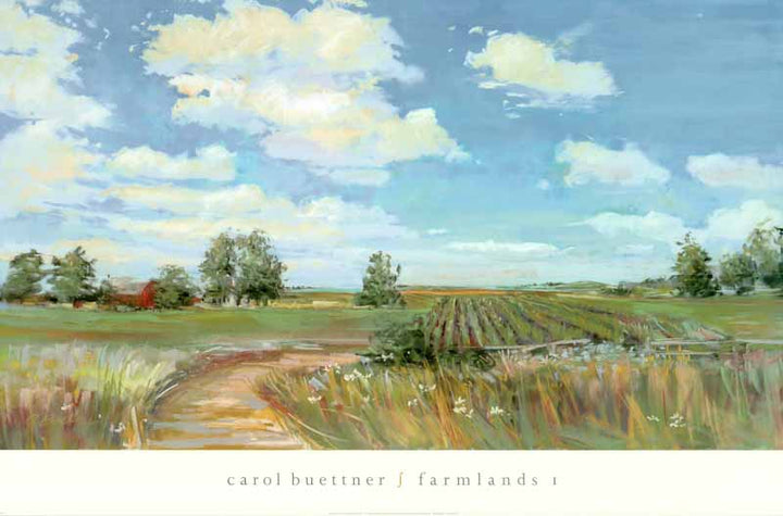 Farmlands I by Carol Buettner - 24 X 36 Inches (Art Print)