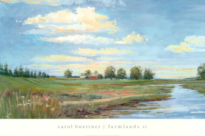 Farmlands II by Carol Buettner - 24 X 36 Inches (Art Print)