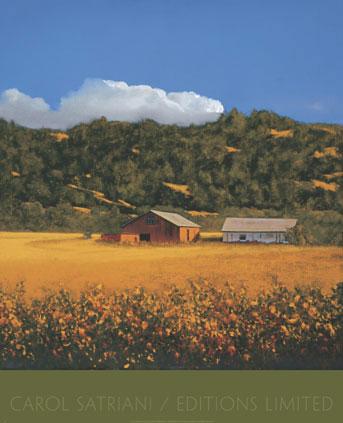 Autumn in the Valley by Carol Satriani - 26 X 32 Inches (Art Print)
