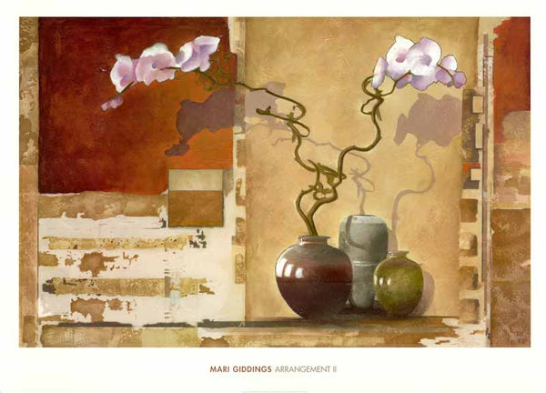 Arrangement II by Mari Giddings - 26 X 36 Inches (Art Print)