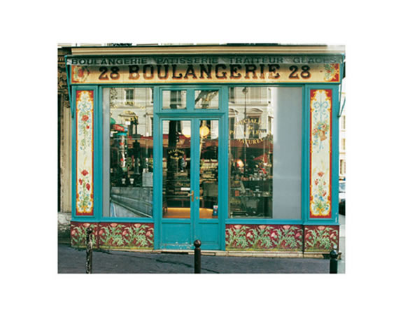 Boulangerie 28, Paris by Zeny Cieslikowski - 11 X 14 Inches (Art Print)