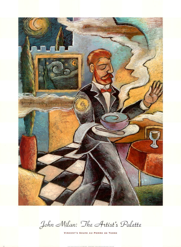 Vincent's Soupe au Pomme de Terre, by John Milan - 18 X 24 Inches (Art print)